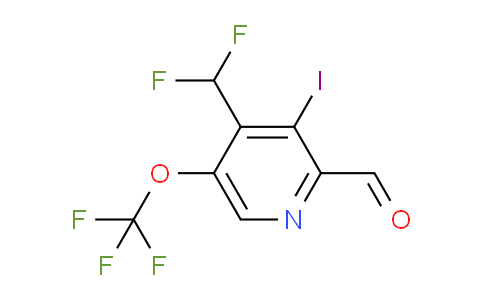 AM154704 | 1804633-08-6 | 4-(Difluoromethyl)-3-iodo-5-(trifluoromethoxy)pyridine-2-carboxaldehyde