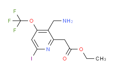 AM154711 | 1804838-65-0 | Ethyl 3-(aminomethyl)-6-iodo-4-(trifluoromethoxy)pyridine-2-acetate