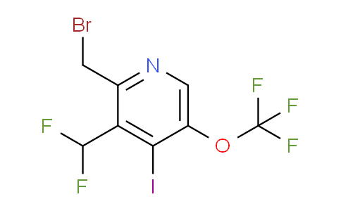 2-(Bromomethyl)-3-(difluoromethyl)-4-iodo-5-(trifluoromethoxy)pyridine