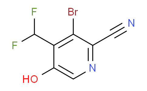 AM15473 | 1805009-99-7 | 3-Bromo-2-cyano-4-(difluoromethyl)-5-hydroxypyridine