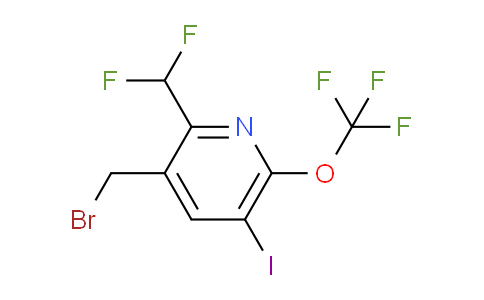 AM154739 | 1806174-64-0 | 3-(Bromomethyl)-2-(difluoromethyl)-5-iodo-6-(trifluoromethoxy)pyridine