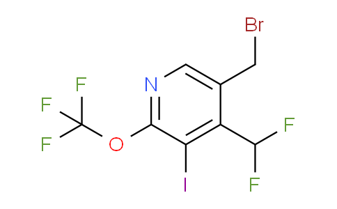AM154743 | 1804838-77-4 | 5-(Bromomethyl)-4-(difluoromethyl)-3-iodo-2-(trifluoromethoxy)pyridine