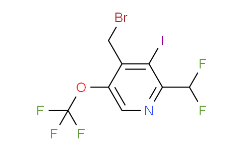 AM154749 | 1805019-89-9 | 4-(Bromomethyl)-2-(difluoromethyl)-3-iodo-5-(trifluoromethoxy)pyridine
