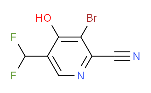 AM15475 | 1805437-94-8 | 3-Bromo-2-cyano-5-(difluoromethyl)-4-hydroxypyridine
