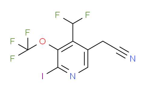 AM154763 | 1806184-97-3 | 4-(Difluoromethyl)-2-iodo-3-(trifluoromethoxy)pyridine-5-acetonitrile