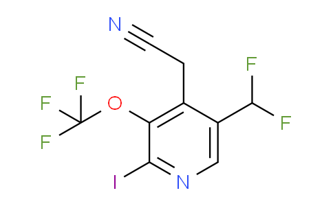 AM154768 | 1805095-75-3 | 5-(Difluoromethyl)-2-iodo-3-(trifluoromethoxy)pyridine-4-acetonitrile