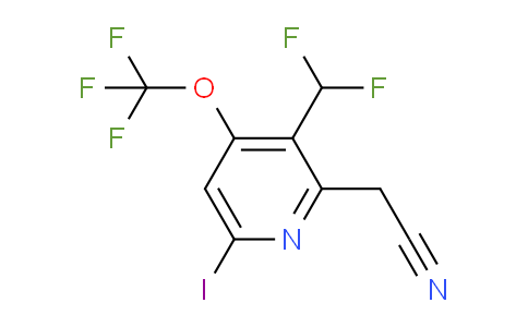 AM154769 | 1805095-80-0 | 3-(Difluoromethyl)-6-iodo-4-(trifluoromethoxy)pyridine-2-acetonitrile