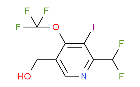 AM154771 | 1805095-84-4 | 2-(Difluoromethyl)-3-iodo-4-(trifluoromethoxy)pyridine-5-methanol