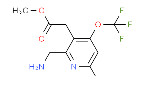 AM154778 | 1806136-96-8 | Methyl 2-(aminomethyl)-6-iodo-4-(trifluoromethoxy)pyridine-3-acetate