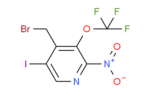 4-(Bromomethyl)-5-iodo-2-nitro-3-(trifluoromethoxy)pyridine