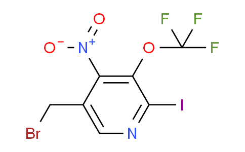 5-(Bromomethyl)-2-iodo-4-nitro-3-(trifluoromethoxy)pyridine