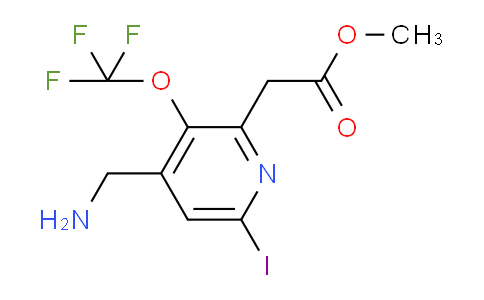 AM154794 | 1804838-45-6 | Methyl 4-(aminomethyl)-6-iodo-3-(trifluoromethoxy)pyridine-2-acetate