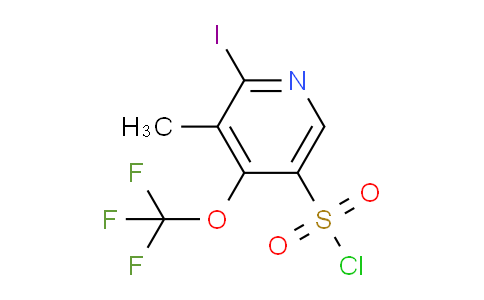AM154801 | 1804347-31-6 | 2-Iodo-3-methyl-4-(trifluoromethoxy)pyridine-5-sulfonyl chloride