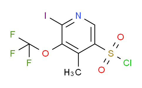 AM154806 | 1806190-66-8 | 2-Iodo-4-methyl-3-(trifluoromethoxy)pyridine-5-sulfonyl chloride