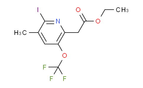 AM154813 | 1804358-97-1 | Ethyl 2-iodo-3-methyl-5-(trifluoromethoxy)pyridine-6-acetate
