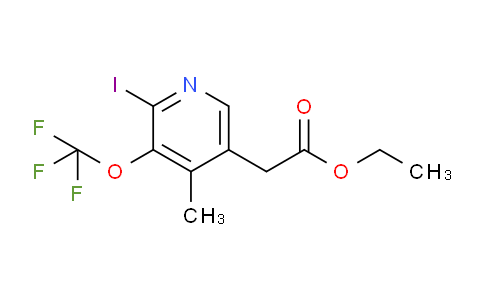 AM154815 | 1804775-76-5 | Ethyl 2-iodo-4-methyl-3-(trifluoromethoxy)pyridine-5-acetate