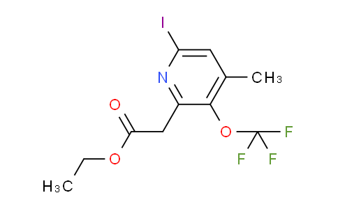 AM154817 | 1804736-54-6 | Ethyl 6-iodo-4-methyl-3-(trifluoromethoxy)pyridine-2-acetate