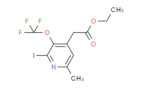 AM154824 | 1804346-25-5 | Ethyl 2-iodo-6-methyl-3-(trifluoromethoxy)pyridine-4-acetate