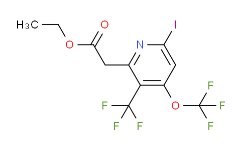 AM154825 | 1805110-51-3 | Ethyl 6-iodo-4-(trifluoromethoxy)-3-(trifluoromethyl)pyridine-2-acetate