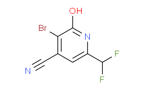 AM15483 | 1805438-04-3 | 3-Bromo-4-cyano-6-(difluoromethyl)-2-hydroxypyridine