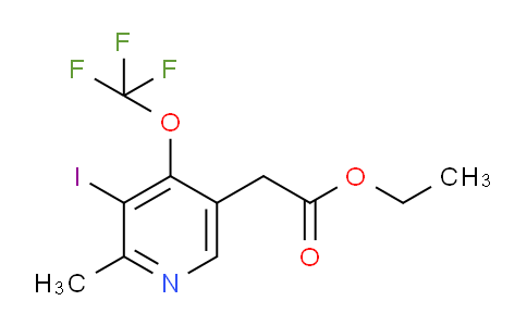 AM154831 | 1804481-73-9 | Ethyl 3-iodo-2-methyl-4-(trifluoromethoxy)pyridine-5-acetate