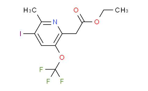 AM154833 | 1806173-56-7 | Ethyl 3-iodo-2-methyl-5-(trifluoromethoxy)pyridine-6-acetate
