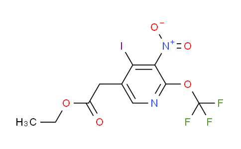 AM154836 | 1804350-92-2 | Ethyl 4-iodo-3-nitro-2-(trifluoromethoxy)pyridine-5-acetate