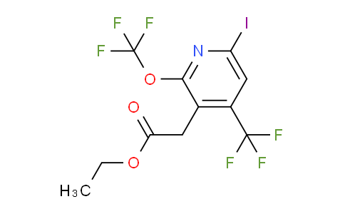 AM154839 | 1806178-88-0 | Ethyl 6-iodo-2-(trifluoromethoxy)-4-(trifluoromethyl)pyridine-3-acetate