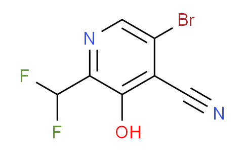 AM15484 | 1806993-24-7 | 5-Bromo-4-cyano-2-(difluoromethyl)-3-hydroxypyridine