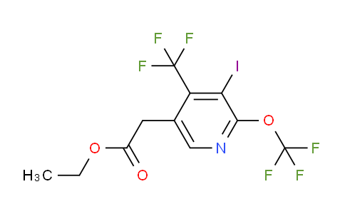 AM154841 | 1805076-87-2 | Ethyl 3-iodo-2-(trifluoromethoxy)-4-(trifluoromethyl)pyridine-5-acetate