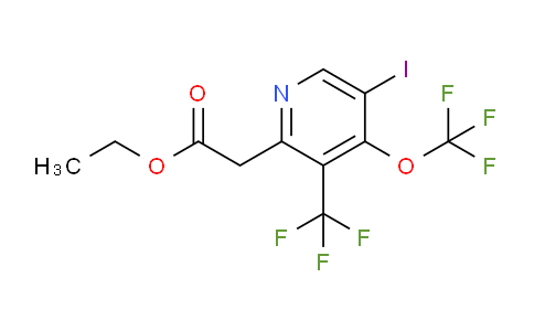 AM154850 | 1805076-95-2 | Ethyl 5-iodo-4-(trifluoromethoxy)-3-(trifluoromethyl)pyridine-2-acetate