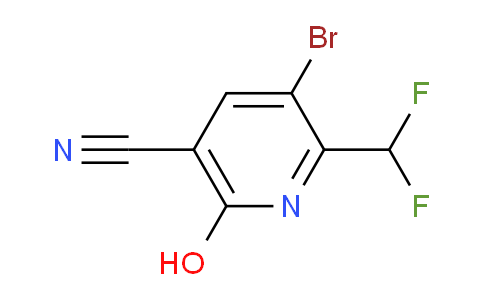 AM15486 | 1806840-95-8 | 3-Bromo-5-cyano-2-(difluoromethyl)-6-hydroxypyridine