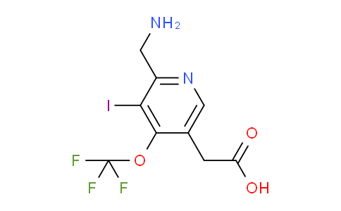 AM154870 | 1804838-20-7 | 2-(Aminomethyl)-3-iodo-4-(trifluoromethoxy)pyridine-5-acetic acid
