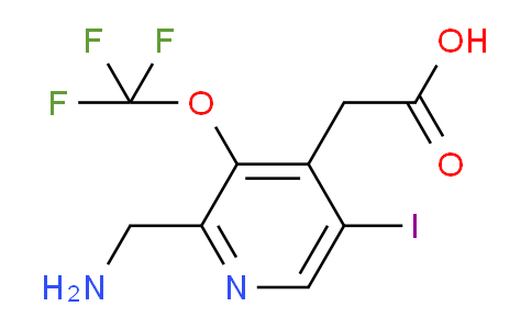 AM154883 | 1804838-22-9 | 2-(Aminomethyl)-5-iodo-3-(trifluoromethoxy)pyridine-4-acetic acid