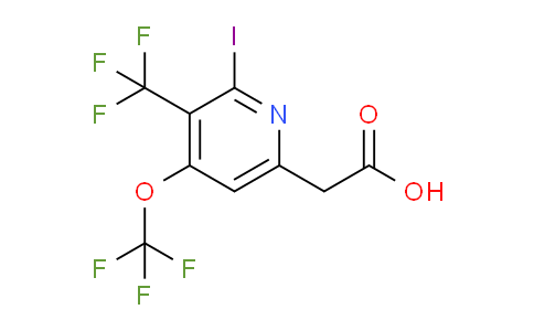 AM154892 | 1805076-35-0 | 2-Iodo-4-(trifluoromethoxy)-3-(trifluoromethyl)pyridine-6-acetic acid