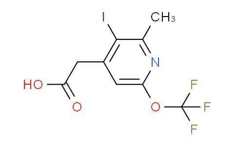 AM154895 | 1804358-79-9 | 3-Iodo-2-methyl-6-(trifluoromethoxy)pyridine-4-acetic acid