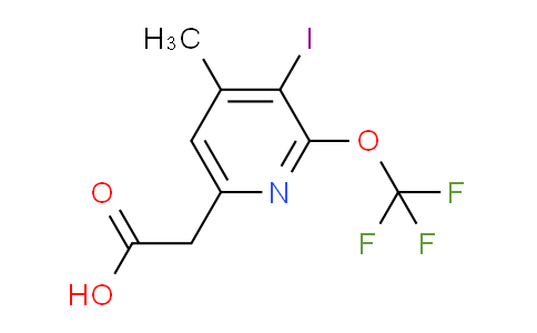 AM154898 | 1804436-37-0 | 3-Iodo-4-methyl-2-(trifluoromethoxy)pyridine-6-acetic acid