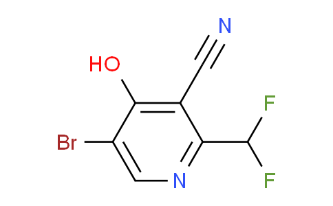 AM15490 | 1805368-19-7 | 5-Bromo-3-cyano-2-(difluoromethyl)-4-hydroxypyridine