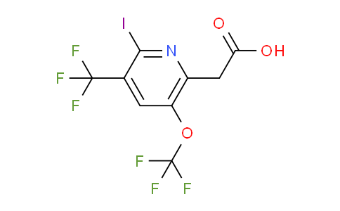 AM154901 | 1804632-04-9 | 2-Iodo-5-(trifluoromethoxy)-3-(trifluoromethyl)pyridine-6-acetic acid