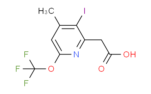 AM154902 | 1804344-52-2 | 3-Iodo-4-methyl-6-(trifluoromethoxy)pyridine-2-acetic acid