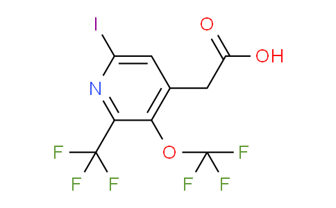 AM154903 | 1804913-95-8 | 6-Iodo-3-(trifluoromethoxy)-2-(trifluoromethyl)pyridine-4-acetic acid