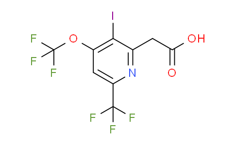 AM154917 | 1804742-78-6 | 3-Iodo-4-(trifluoromethoxy)-6-(trifluoromethyl)pyridine-2-acetic acid