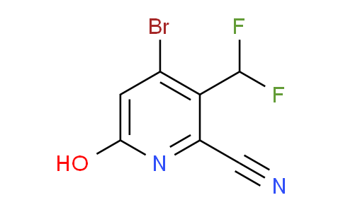 AM15492 | 1806841-03-1 | 4-Bromo-2-cyano-3-(difluoromethyl)-6-hydroxypyridine