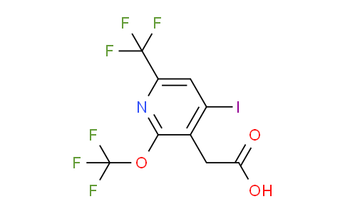 AM154925 | 1806183-44-7 | 4-Iodo-2-(trifluoromethoxy)-6-(trifluoromethyl)pyridine-3-acetic acid