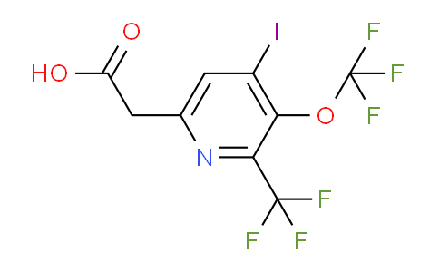 AM154926 | 1805109-72-1 | 4-Iodo-3-(trifluoromethoxy)-2-(trifluoromethyl)pyridine-6-acetic acid