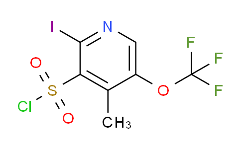 AM154933 | 1804359-22-5 | 2-Iodo-4-methyl-5-(trifluoromethoxy)pyridine-3-sulfonyl chloride