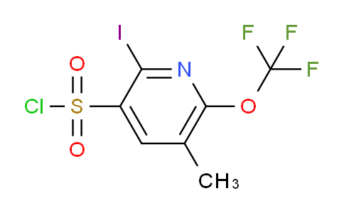 AM154939 | 1804829-36-4 | 2-Iodo-5-methyl-6-(trifluoromethoxy)pyridine-3-sulfonyl chloride