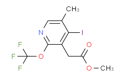 AM154943 | 1804479-90-0 | Methyl 4-iodo-5-methyl-2-(trifluoromethoxy)pyridine-3-acetate