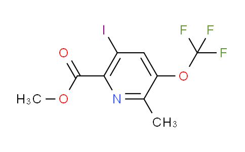 AM154949 | 1804648-87-0 | Methyl 5-iodo-2-methyl-3-(trifluoromethoxy)pyridine-6-carboxylate