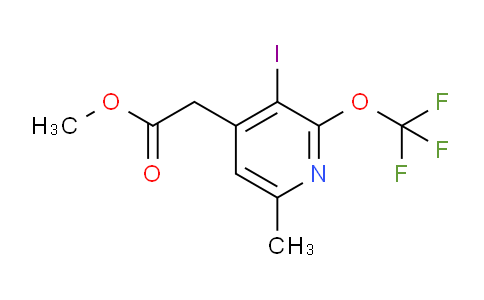 AM154950 | 1804832-76-5 | Methyl 3-iodo-6-methyl-2-(trifluoromethoxy)pyridine-4-acetate